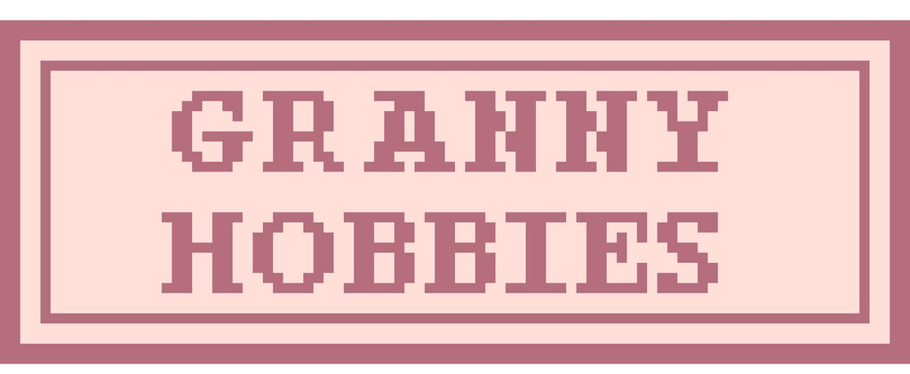 Granny Hobbies Needlepoint Stitch Chart Digital Download