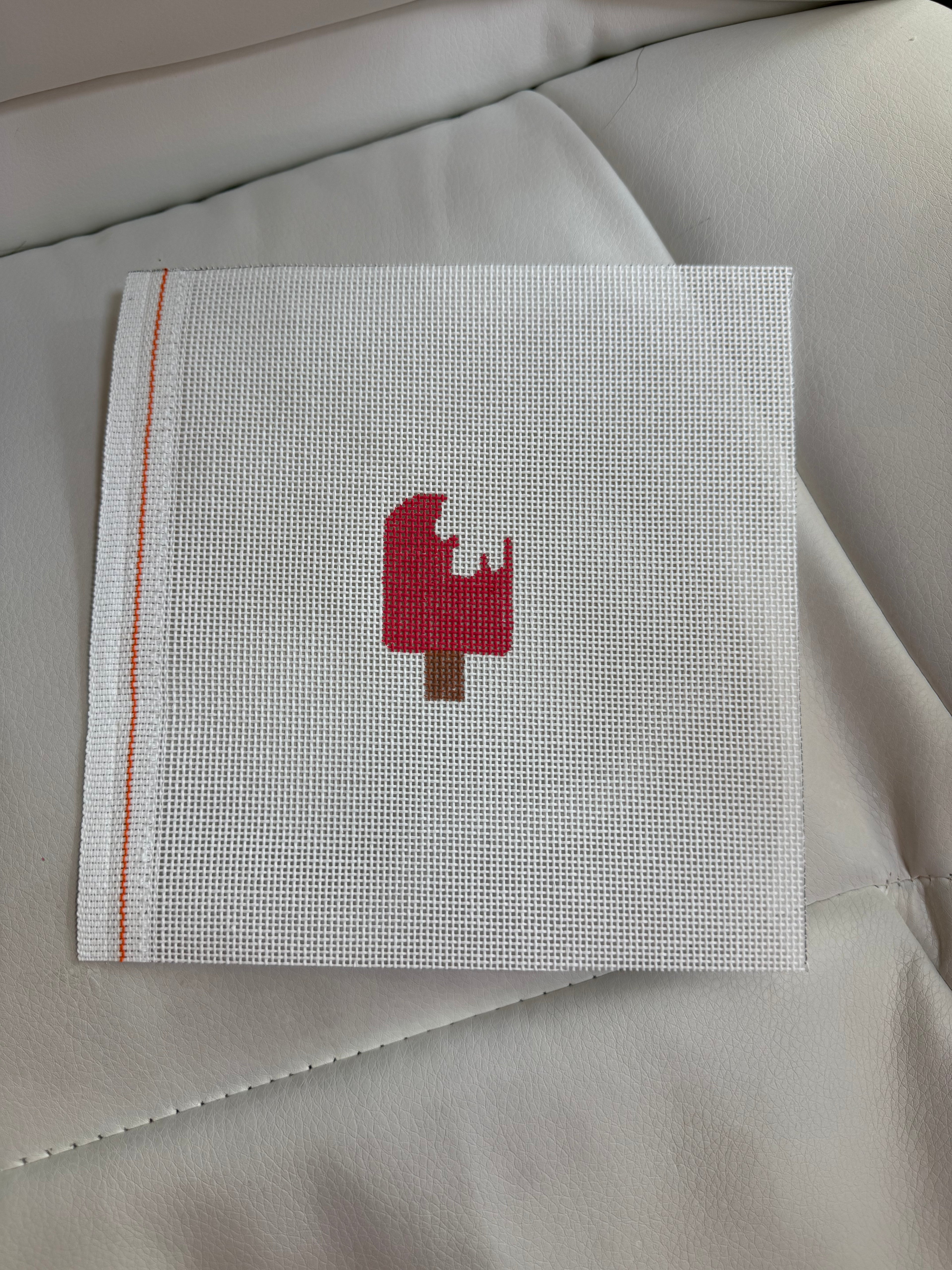 Popsicle Mini Painted Canvas