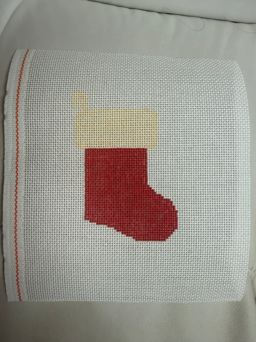 Classic Mini Stocking Needlepoint Canvas
