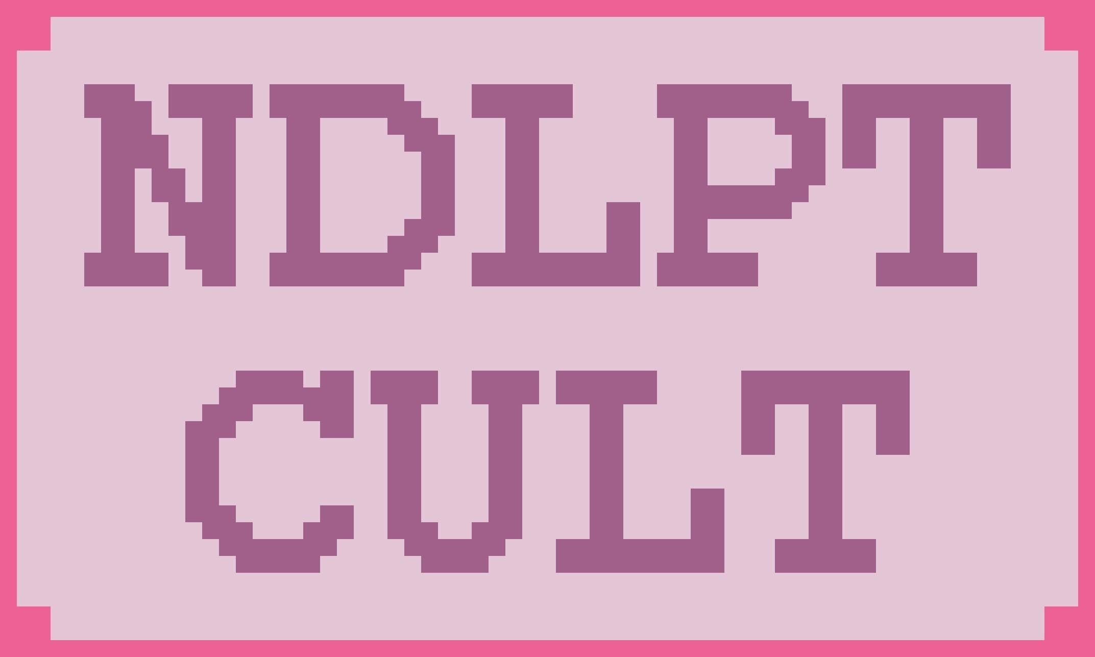 NDLPT CULT Needlepoint Stitch Chart Digital Download