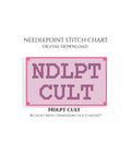 NDLPT CULT Needlepoint Stitch Chart Digital Download