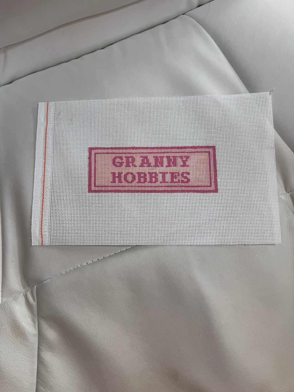 Granny Hobbies Painted Canvas