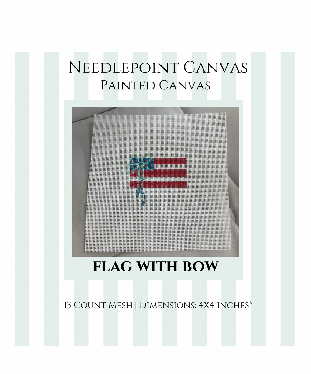 Flag With Bow Canvas