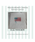 Flag With Bow Canvas