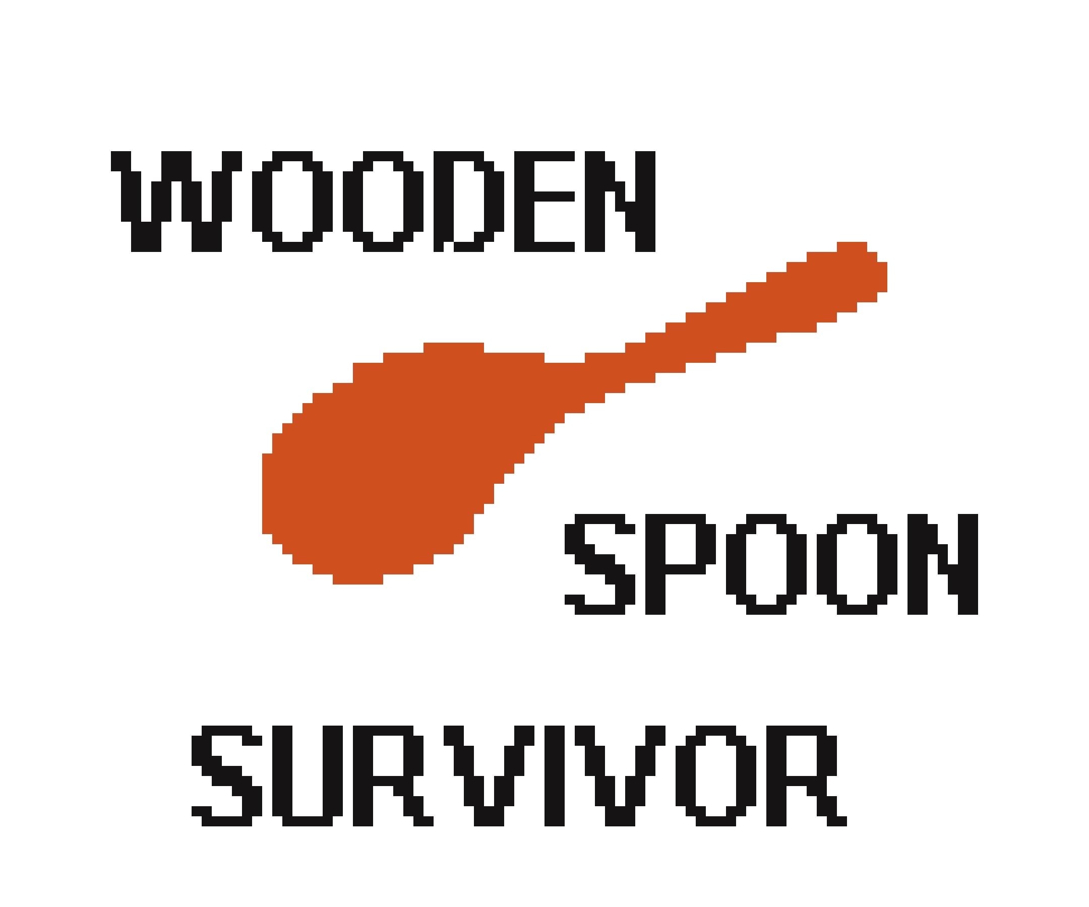 Wooden Spoon Survivor Needlepoint Stitch Chart Digital Download